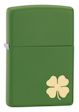 Shamrock Zippo Lighter - Moss Green Matte - 21032 Zippo